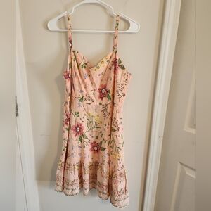 Old Navy Pink Floral Sundress XL